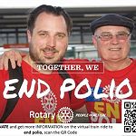 Virtual Train Ride to End Polio - Dave and Mark Anderson